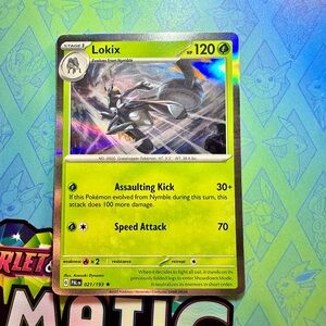 lokix (021/193) - holo rare — pokémon: paldea evolved